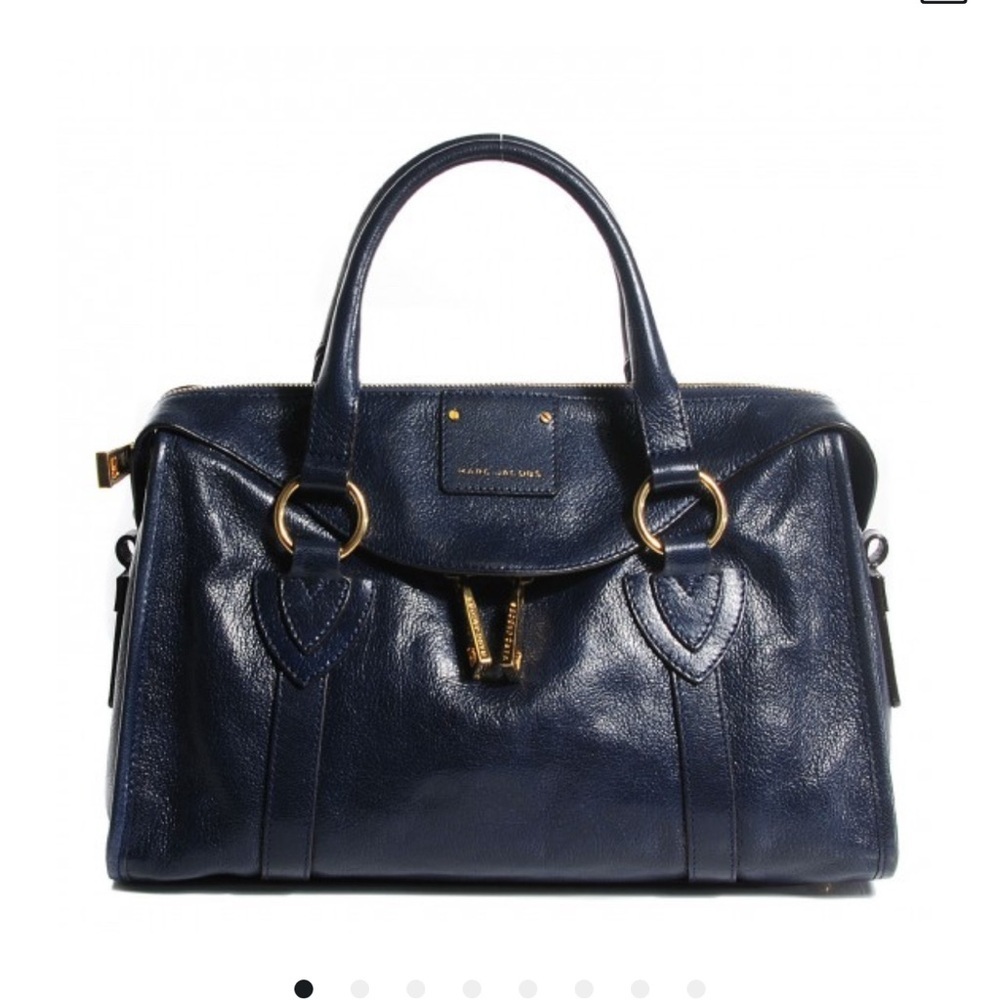 authentic MARC JACOBS Goatskin Wellington Fulton Satchel